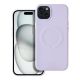Roar Kožený kryt Mag Case -  iPhone 15 Plus fialový