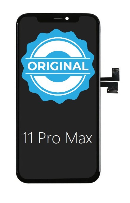 Čierny ORIGINAL OLED displej + dotykové sklo Apple iPhone 11 Pro Max