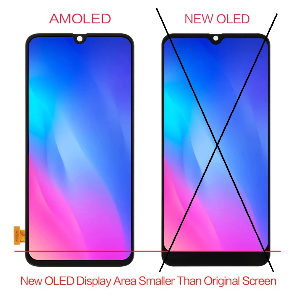 OEM OLED displej pre Samsung Galaxy A70 (full size OLED)