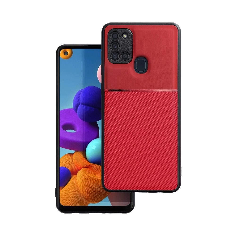 Forcell NOBLE Case  Samsung Galaxy A21s červený