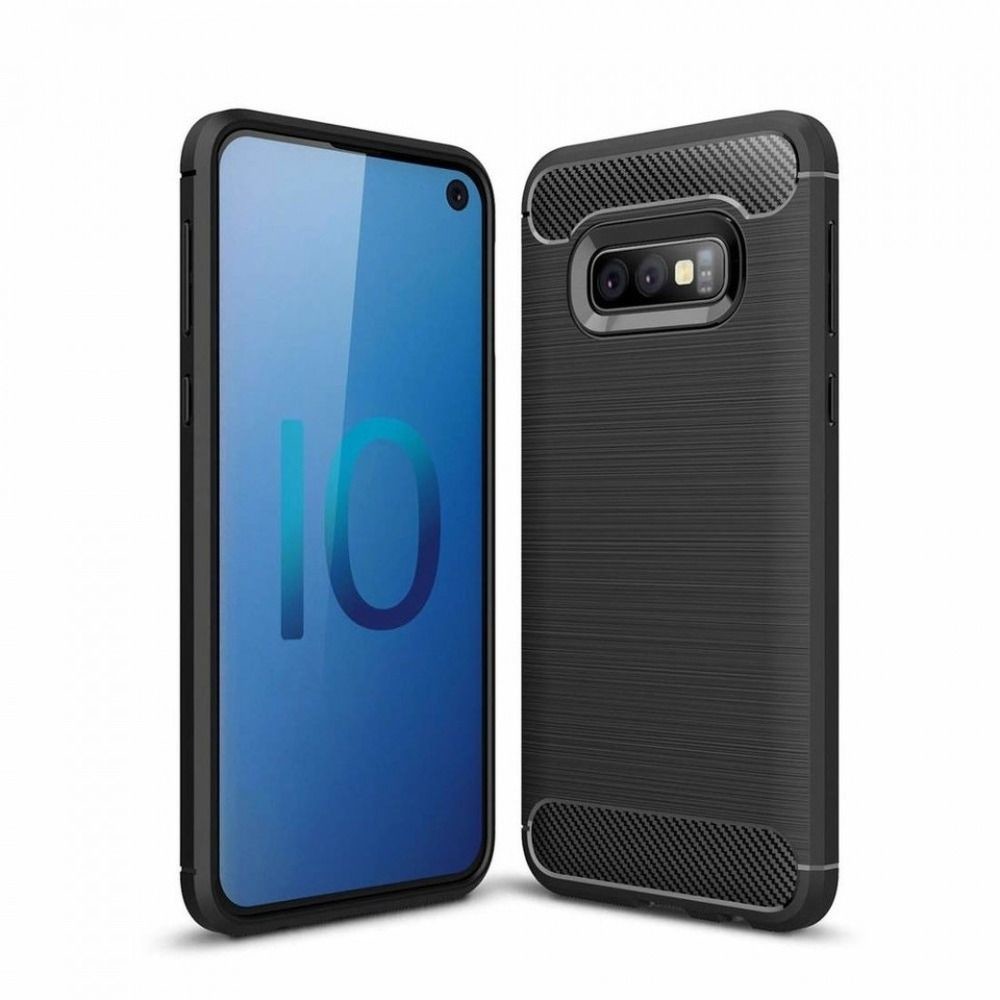 Forcell CARBON Case  Samsung Galaxy S10e čierny