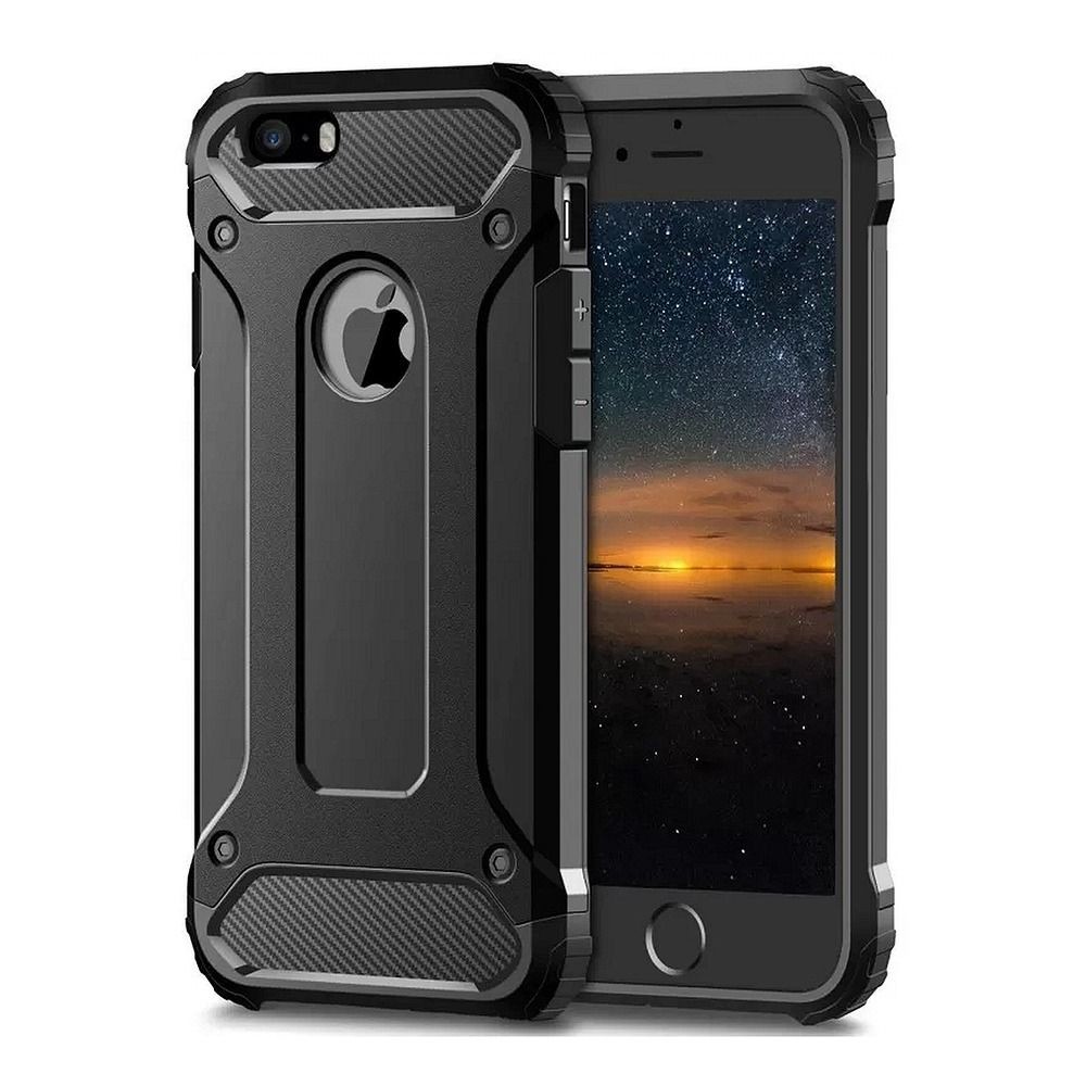 Forcell ARMOR Case  iPhone 5/5S/SE čierny