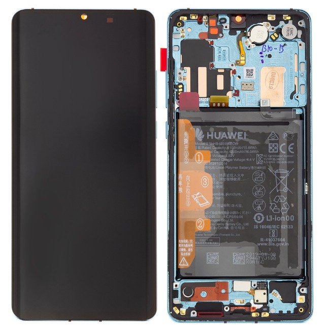 OLED displej + dotykové sklo Huawei P30 Pro Breathing Crystal (Service Pack)