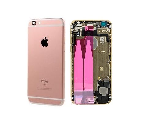 Zadný kryt iPhone 6S rose gold s predinštalovanými dielmi