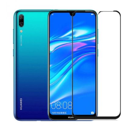 FULL GLUE 3D tvrdené ochranné sklo pre Huawei Y7 2019/ Y7 Pro 2019