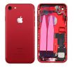Zadný kryt iPhone 7 červený/red s predinštalovanými dielmi