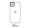 Hydrogel - zadná ochranná fólia - iPhone 11 Pro Max - typ výrezu 3