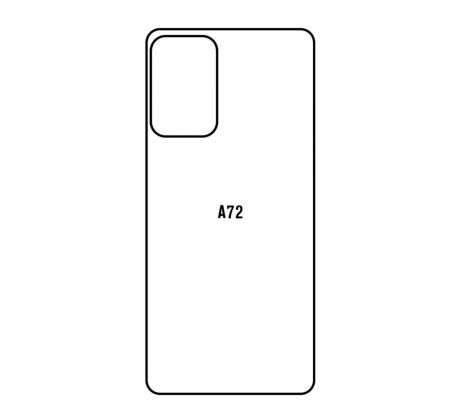 Hydrogel - zadná ochranná fólia - Samsung Galaxy A72 5G 