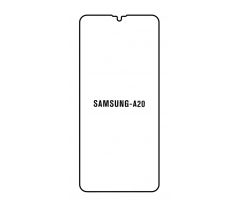 Hydrogel - ochranná fólia - Samsung Galaxy A20