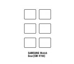 Hydrogel - 6x ochranná fólia - Samsung Watch Gear (SM-V700)