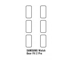 Hydrogel - 6x ochranná fólia - Samsung Watch Gear Fit 2 Pro