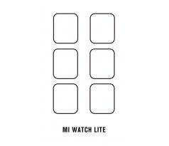 Hydrogel - 6x ochranná fólia - Xiaomi Mi Watch Lite