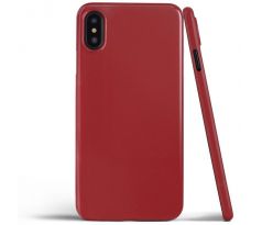 Slim minimal iPhone X/XS červený