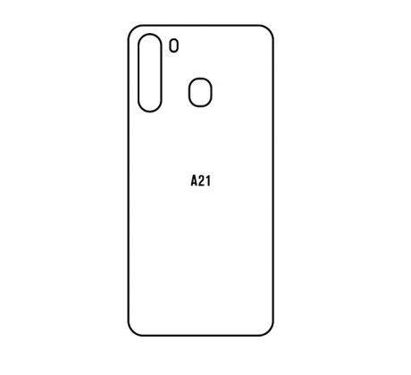 Hydrogel - zadná ochranná fólia - Samsung Galaxy A21