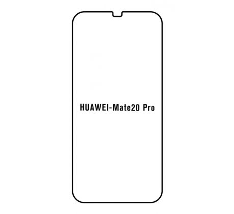 Hydrogel - matná ochranná fólia - Huawei Mate 20 Pro 
