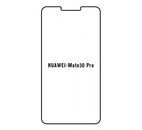Hydrogel - matná ochranná fólia - Huawei Mate 30 Pro 