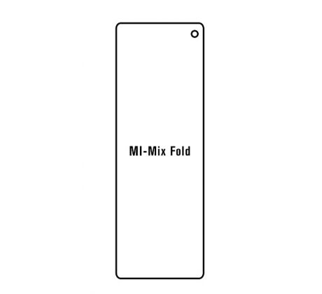 Hydrogel - ochranná fólia - Xiaomi Mi Mix Fold, typ výrezu 2