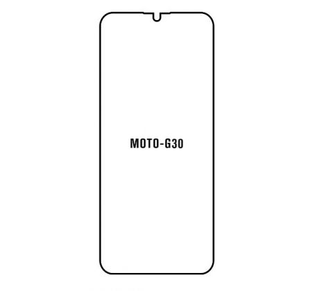 Hydrogel - matná ochranná fólia - Motorola Moto G30