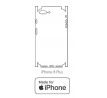 Hydrogel - zadná ochranná fólia (full cover) - iPhone 8 Plus - typ výrezu 3
