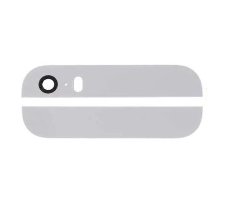 iPhone 5S/SE - Biele zadné sklo housingu