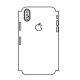 Hydrogel - zadná ochranná fólia (full cover) - iPhone XS - typ výrezu 3
