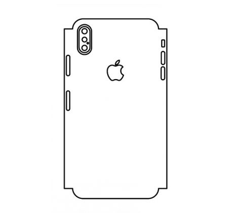 Hydrogel - zadná ochranná fólia (full cover) - iPhone XS Max - typ výrezu 3