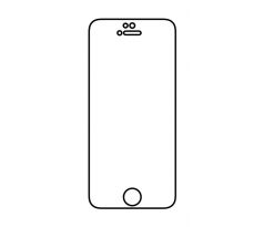 Hydrogel - matná ochranná fólia - iPhone 5/5C/5S/SE