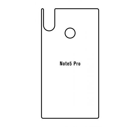 Hydrogel - matná zadná ochranná fólia - Xiaomi Redmi Note 5 Pro 