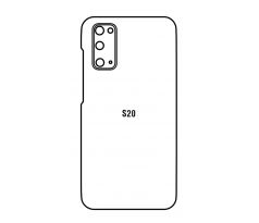 Hydrogel - matná zadná ochranná fólia - Samsung Galaxy S20 