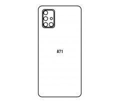 Hydrogel - matná zadná ochranná fólia - Samsung Galaxy A71 