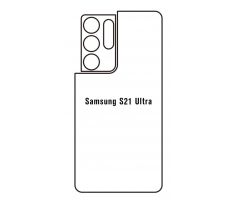 Hydrogel - matná zadná ochranná fólia - Samsung Galaxy S21 Ultra 5G