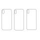 3PACK - Hydrogel - 3x zadná ochranná fólia - iPhone XS Max