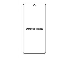Hydrogel - Privacy Anti-Spy ochranná fólia - Samsung Galaxy Note 20, typ výrezu 3