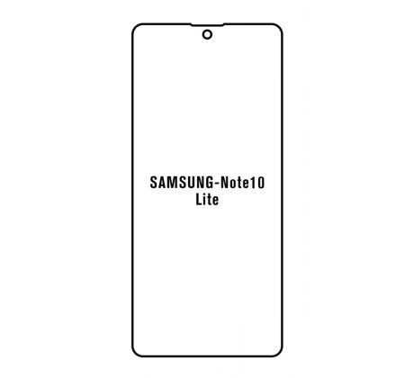 Hydrogel - Privacy Anti-Spy ochranná fólia - Samsung Galaxy Note 10 Lite  