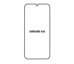 Hydrogel - Privacy Anti-Spy ochranná fólia - Samsung Galaxy A40 