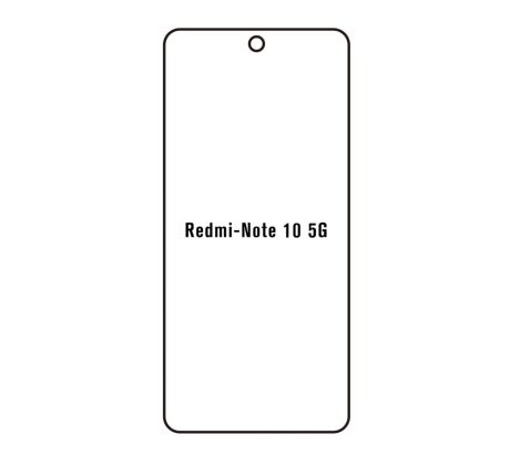 Hydrogel - Privacy Anti-Spy ochranná fólia - Xiaomi Redmi Note 10 5G 