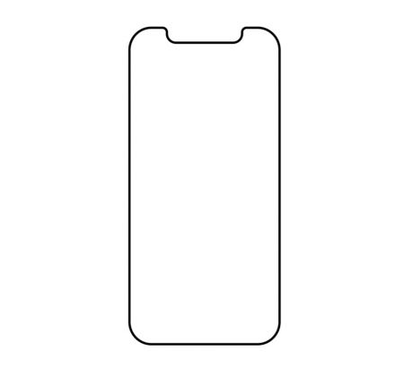 Hydrogel - Privacy Anti-Spy ochranná fólia - iPhone 12 mini - typ výrezu 2