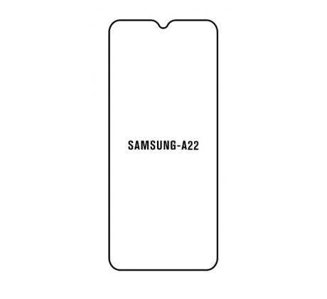 Hydrogel - Privacy Anti-Spy ochranná fólia - Samsung Galaxy A22 5G