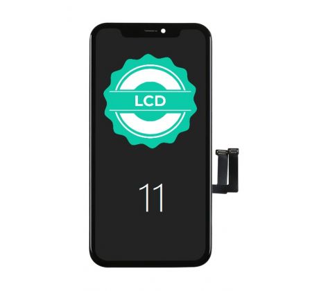 Čierny LCD displej + dotykové sklo Apple iPhone 11