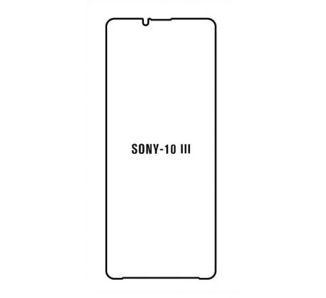 Hydrogel - Privacy Anti-Spy ochranná fólia - Sony Xperia 10 III