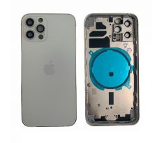 Apple iPhone 12 Pro Max - Zadný housing (biely)