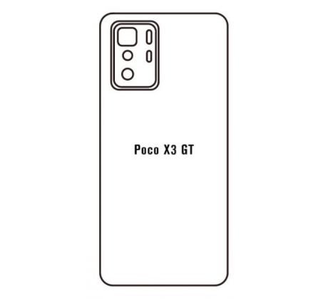 Hydrogel - matná zadná ochranná fólia - Xiaomi Poco X3 GT