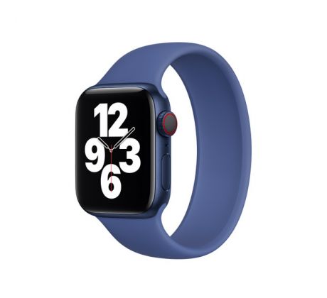 Remienok pre Apple Watch (42/44/45mm) Solo Loop, veľkosť S - modrý 
