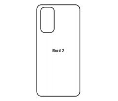 Hydrogel - matná zadná ochranná fólia - OnePlus Nord 2 5G