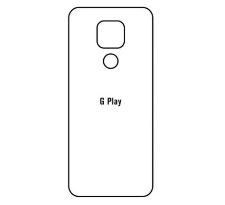 Hydrogel - zadná ochranná fólia - Motorola Moto G Play 2021