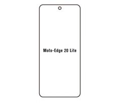 Hydrogel - matná ochranná fólia - Motorola Edge 20 Lite
