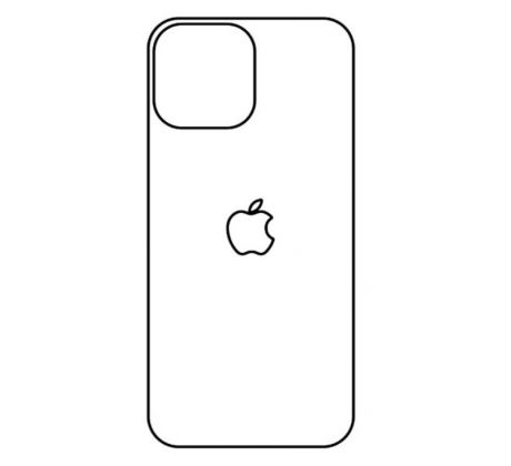 Hydrogel - zadná ochranná fólia - iPhone 13 Pro Max - typ výrezu 3
