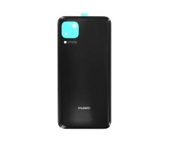 Huawei P40 lite - zadný kryt - čierny (náhradný diel)