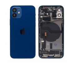 Apple iPhone 12 - Zadný housing s predinštalovanými dielmi (modrý)