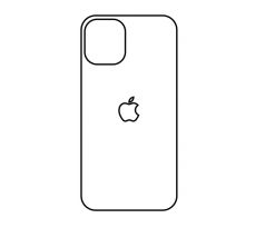 Hydrogel - matná zadná ochranná fólia - iPhone 12 Pro - typ výrezu 6